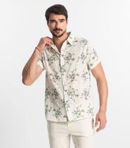 Camisa Masculina Em Tricoline Diametro Bege