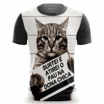 Camisa Masculina Estampa Retro Dona Chica Camiseta Casual Camisa Masculina Estampa Retro Dona Chica Camiseta Casual