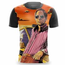 Camisa Masculina Estampada Agostinho Carrara Taxista Camiseta Leve Macia