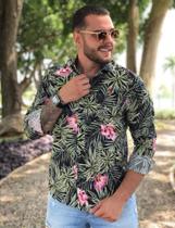 Camisa masculina estampada Camisa masculina estampada