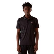 Camisa Masculina Fila Polo Player Box II Malha Preto