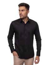 Camisa Masculina Fit Lisa Manga Longa 49324