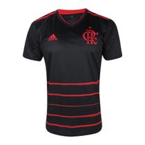 Camisa Masculina Flamengo III Torcedor Preto 2021 Camisa Masculina Flamengo III Torcedor Preto 2021