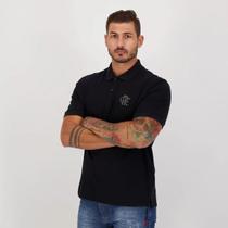 Camisa Masculina Flamengo Polo CRF Black