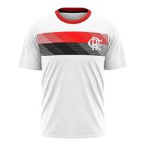 Camisa Masculina Flamengo Talent Branco Braziline Camisa Masculina Flamengo Talent Branco Braziline