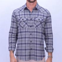 Camisa Masculina Flanela Comfort Manga Longa DLZ Denim D29930 - Estilo Atemporal para o Dia a Dia Camisa Masculina Flanela Comfort Manga Longa DLZ Denim D29930 - Estilo Atemporal para o Dia a Dia