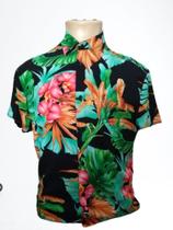 camisa masculina floral