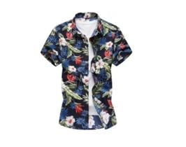 Camisa Masculina Florida Manga Curta Premium