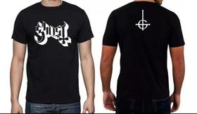 Camisa Masculina Ghost Banda Bc Rock Camiseta 100% Algodão Camisa Masculina Ghost Banda Bc Rock Camiseta 100% Algodão