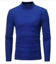 camisa masculina gola alta