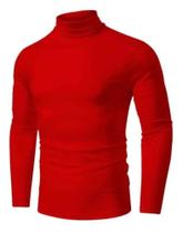 Camisa masculina gola alta/segunda pele/com proteção uv fator 50 - F FREITAS