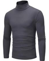 Camisa masculina gola alta/segunda pele/com proteção uv fator 50