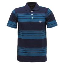 Camisa Masculina Gola Polo Azul Marinho Dock's 33044