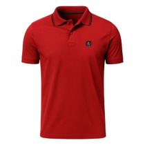 Camisa Masculina Gola Polo Básica Casual Confortavel