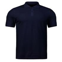 Camisa Masculina Gola Polo Plus Size Piquet Poliéster