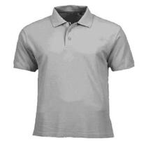 Camisa Masculina Gola Polo Plus Size Piquet Poliéster