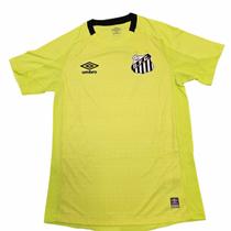 Camisa Masculina Goleiro Santos Torcedor Verde 2022