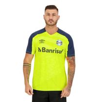 Camisa Masculina Grêmio Treino 2022 Verde Limão