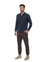 Camisa Masculina Hangar 33 Ml Slim Fit Tecido Flanela 77573 Camisa Masculina Hangar 33 Ml Slim Fit Tecido Flanela 77573