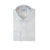 Camisa Masculina Highstil ML Fio Tinto Classic Branco - 0107