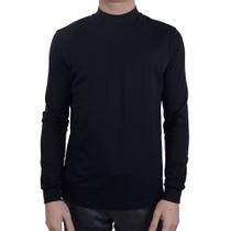 Camisa Masculina Highstil ML Slim Fit Preta - HS1641