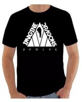 Camisa Masculina Imagine Dragons Álbum Envolve Dan Reynolds Rock Roll Camisa Masculina Imagine Dragons Álbum Envolve Dan Reynolds Rock Roll