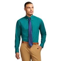 Camisa Masculina IZOD Performance Comfort Manga Longa Xadrez Camisa Masculina IZOD Performance Comfort Manga Longa Xadrez