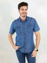 Camisa Masculina Jeans Anticorpus 60694 Camisa Masculina Jeans Anticorpus 60694