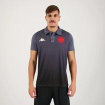 Camisa Masculina Kappa Vasco Polo 1898 Cinza