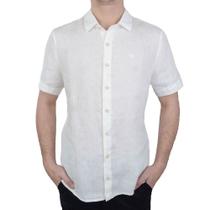 Camisa Masculina Lado Avesso Linho Off White - LH175