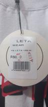 Camisa masculina LETAWEAR branca