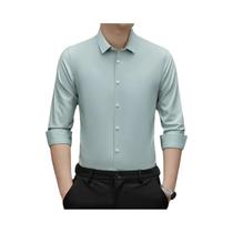 Camisa Masculina Leve de Luxo - Sem Passar, Anti-rugas e Alta Elasticidade