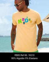 Camisa masculina long laranja claro nboss super estilosa 16310