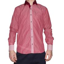 Camisa Masculina Luiz Eugenio 8252 Slim Confort 8252 Camisa Masculina Luiz Eugenio 8252 Slim Confort 8252
