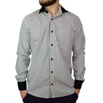 Camisa Masculina Luiz Eugênio Clássica Fio 80 8054 Camisa Masculina Luiz Eugênio Clássica Fio 80 8054