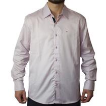 Camisa Masculina Luiz Eugenio Slim Confort Fio 100 2696 Camisa Masculina Luiz Eugenio Slim Confort Fio 100 2696