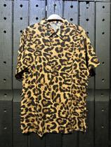 Camisa Masculina Manga Curta Animal Print Estampa Grande