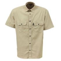 Camisa Masculina Manga Curta Bege Wrangler 38333