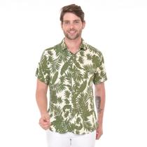 Camisa Masculina Manga Curta Casual Moda Tendência Estação