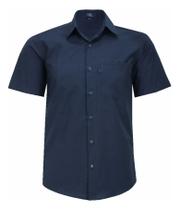 Camisa Masculina Manga Curta Com Bolso Fácil De Passar 3032