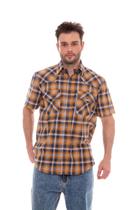 Camisa Masculina Manga Curta Xadrez Custom Fit All Hunter Camisa Masculina Manga Curta Xadrez Custom Fit All Hunter