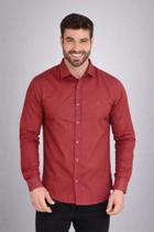 Camisa Masculina Manga Longa 100% Algodão