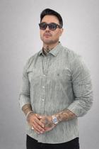 Camisa Masculina Manga Longa 100% Algodão