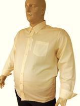 Camisa Masculina, Manga Longa, 1836/2288 50% Algo.e 50%poli c/bolso Plus Size Camisa Masculina, Manga Longa, 1836/2288 50% Algo.e 50%poli c/bolso Plus Size
