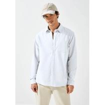Camisa Masculina Manga Longa Oxford Branco XXG Hering Camisa Masculina Manga Longa Oxford Branco XXG Hering