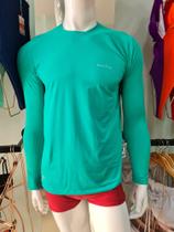 Camisa masculina manga longa sealive verde enseada Tam M com proteção Uv Camisa masculina manga longa sealive verde enseada Tam M com proteção Uv