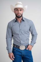 Camisa Masculina Manga Longa Texas Farm - Select - Cal528 - Xadrez