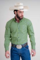 Camisa Masculina Manga Longa Texas Farm - Select - Cal530 - Xadrez