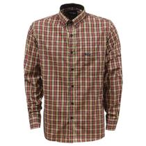 Camisa Masculina Manga Longa Xadrez Amarela Wrangler 33358