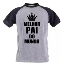 Camisa Masculina Melhor Pai Do Mundo - Camiseta Dia Dos Pais